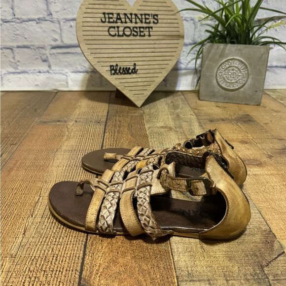 Roan by Bed Stu Kaliope Womens Gladiator Sandals Bone White 10 - Picture 8 of 12